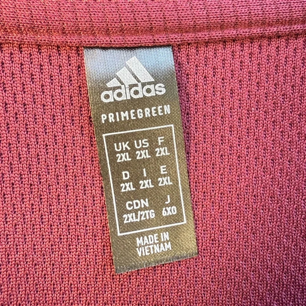 Adidas Men’s Train Essential Polo Shirt Classic Style‎ Maroon 2XL